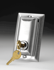locking key switch