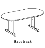 Racetrack Table