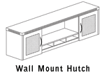 Mayline Aberdeen Wall Mount Hutch
