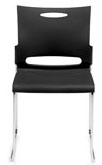 Offices To Go™ Medium Density Stacking Chair, OTG11310B