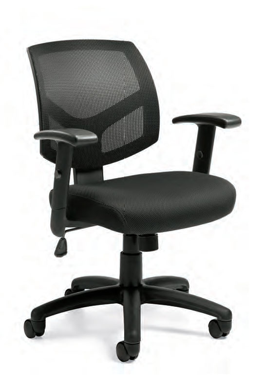Offices To Go™ Mesh Back Managers Chair, OTG11514B