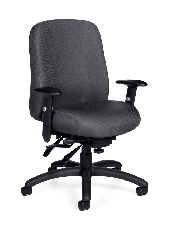 Offices To Go™ Multi-Function Chair with Height and Width Adjustable Arms, OTG11710