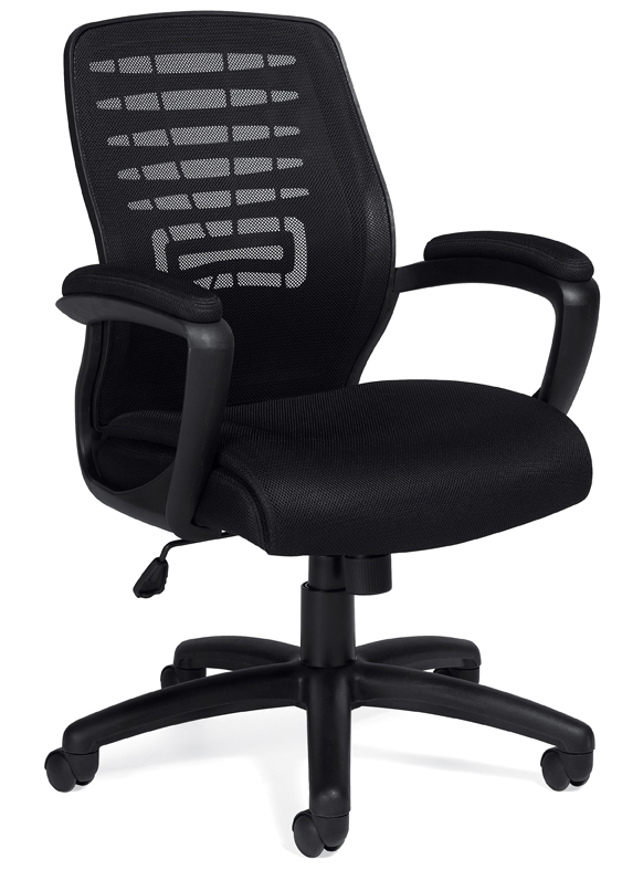 Offices To Go™ Mesh Manager Chair, OTG11750B