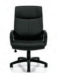 Offices To Go™ OTG11782B, Luxhide Managers Chair
