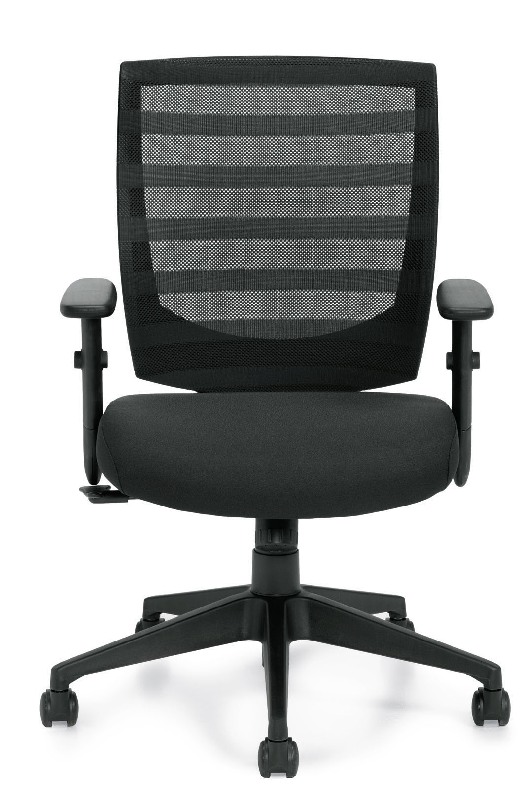 Offices To Go™ Mesh Mid Back Managers Chair, OTG11921B