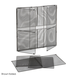 Safco Onyx™ Mesh Cubes, 2172BL