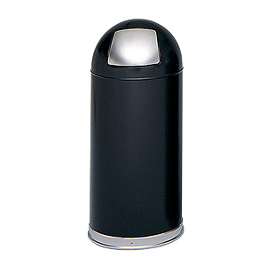 Safco Waste Receptacles, dome push top 9636