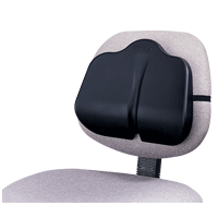 Safco SoftSpot Low Profile Backrest, 7151BL 