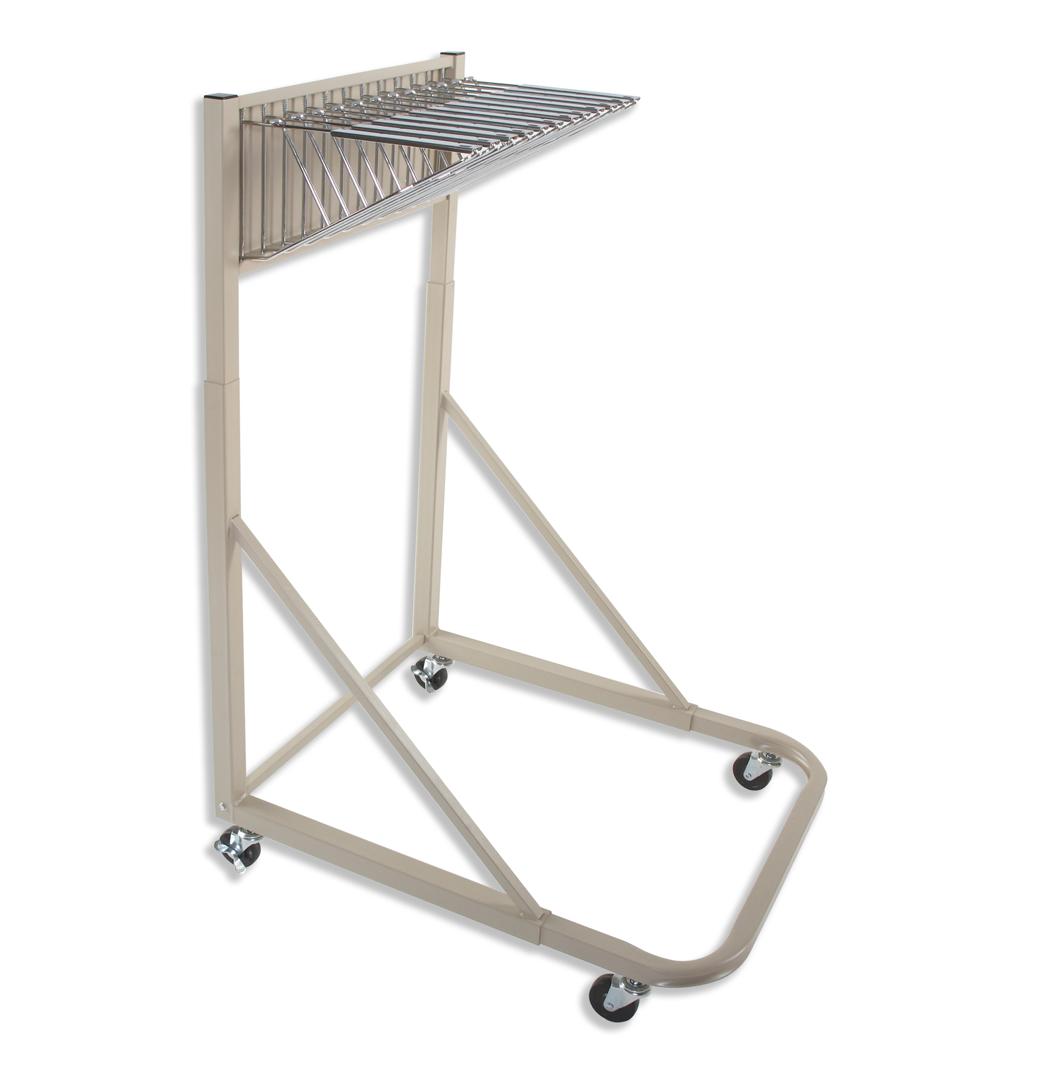 Brookside Design Vertical File Systems, MRWH Mobile Stand with 12 Pivot Hangers