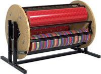 Horizontal Suzy Rack Gift Wrap Dispenser, R1488, R1588