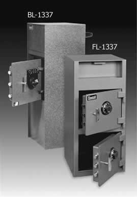 Gardall Double Door Depositories - Rotary and Front Loading, FL-1337, RC-1237, BL-1337