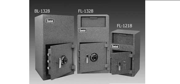 Gardall Single Door Respository Safe, RC-1218, RC-1228, FL-1218, FL-1328, BL-1328