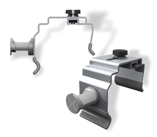Ghent Nexus Tablet Mounting X-Hangers for Partitions, NEX011XHS, NEX021XHS