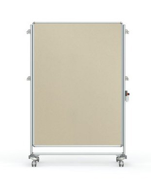Ghent Nexus Double-Sided Mobile Partition, NEX224MMP, NEX224MFP, NEX224FFP
