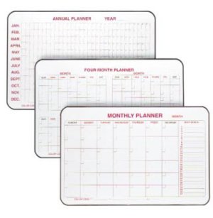 Ghent Economy Markerboard Planners, 984515, 98416, 984517