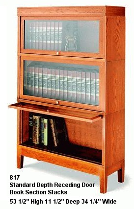 Hale Manufacturing 800 Series 817 Sectional Bookcase