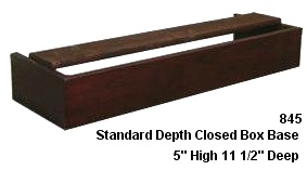 Hale Manufacturing 845 Standard Depth Closed Box Base