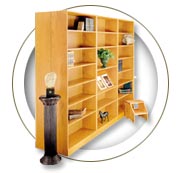 Hale Manufacturing 110 New York Series Bookcases