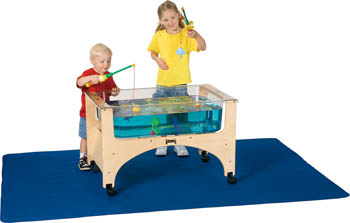 Sensory Table with Shelf