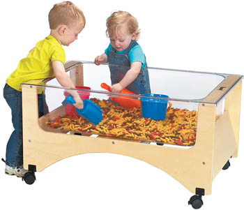 See Through Sensory Table