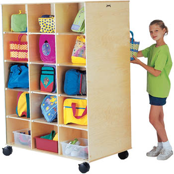 Jonti-Craft Big Twim Mobile Lockers 3915JC