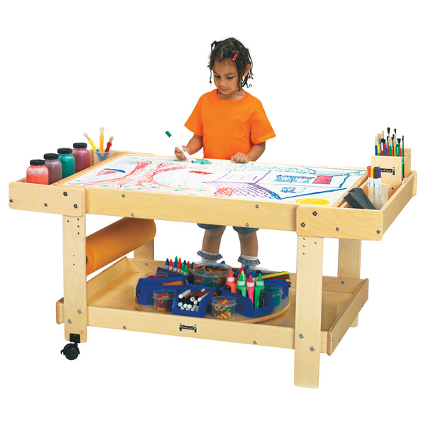 Jonti-Craft 58500JC Creative Caddie Art Table