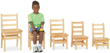 Jonti-Craft Ladderback Chairs