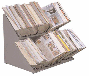 Master Double Deck Catalog Racks