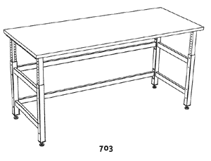 Mayline TechWorks 703 Table