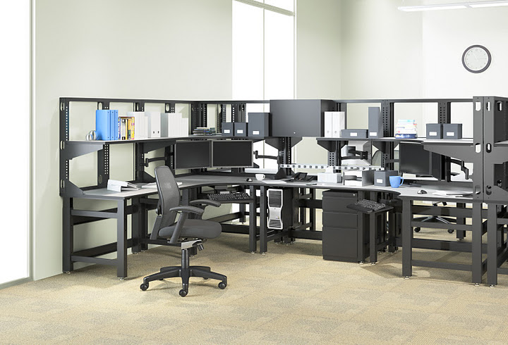 Mayline TechWorks™ Adaptable Workstations