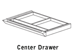 Mayline Aberdeen Center Drawer