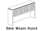 Aberdfeen Desk Mount Hutch