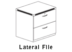 Mayline Aberdeen Freestanding Lateral File