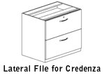 Mayline Aberdeen Lateral File for Credenza/Return/Extended Corner