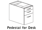 Mayline Aberdeen Desk Pedestal