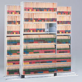 Flip n File Shelf Files by Mayline plus optional Kwik-Track system, FF5211, FF5322, FF5433, FF621, FF632, FF643, FF6211, FF6322, FF6433, FF721, FF732, FF743, FF7211, FF7322, FF7433