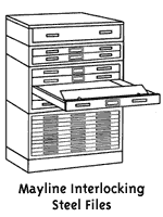 Mayline interlocking steel files