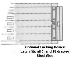 Mayline Steel Files Lock