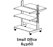 Mayline SOHO Height Adjustable Workstation 8432SO