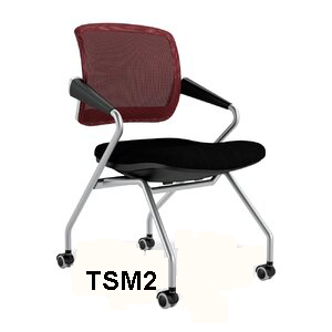 Mayline Valore Valore Training Seating TSM2 Mid Back