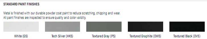 TechWorks™ Frame Colors