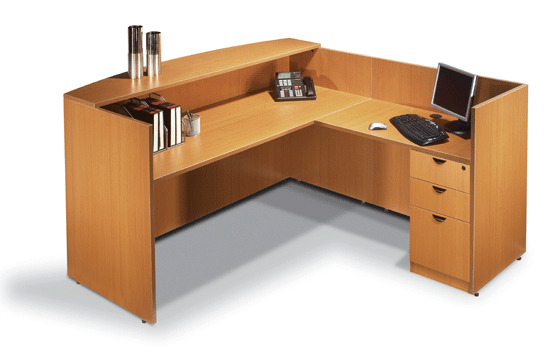 Offices To Go Superior Laminate Reception Desk