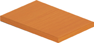 Offices To Go Superior Laminate SL22TOP Top for SL22BBF & SL22FF