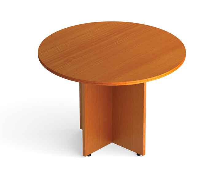 Offices To Go Superior Laminate SL42R Round Table/Cross Base