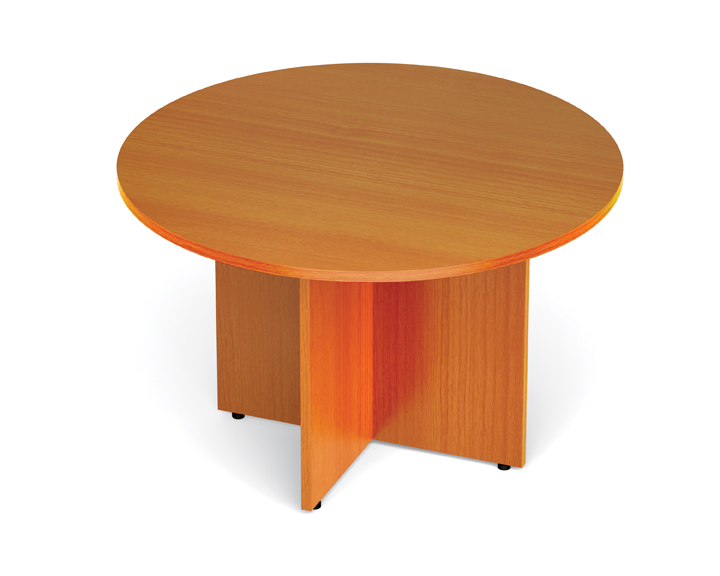Offices To Go Superior Laminate SL48R Round Table/Cross Base