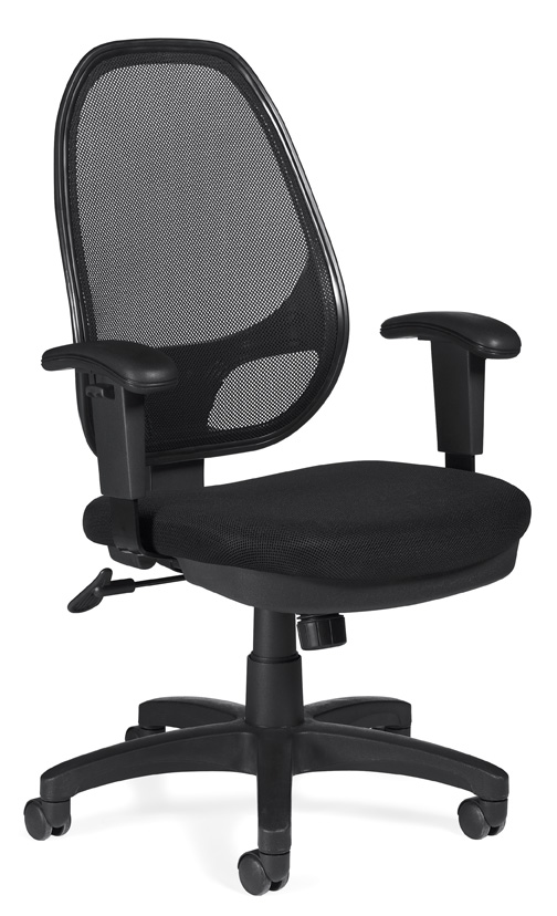 Offices To Go™ Mesh Manager Chair, OTG11641B