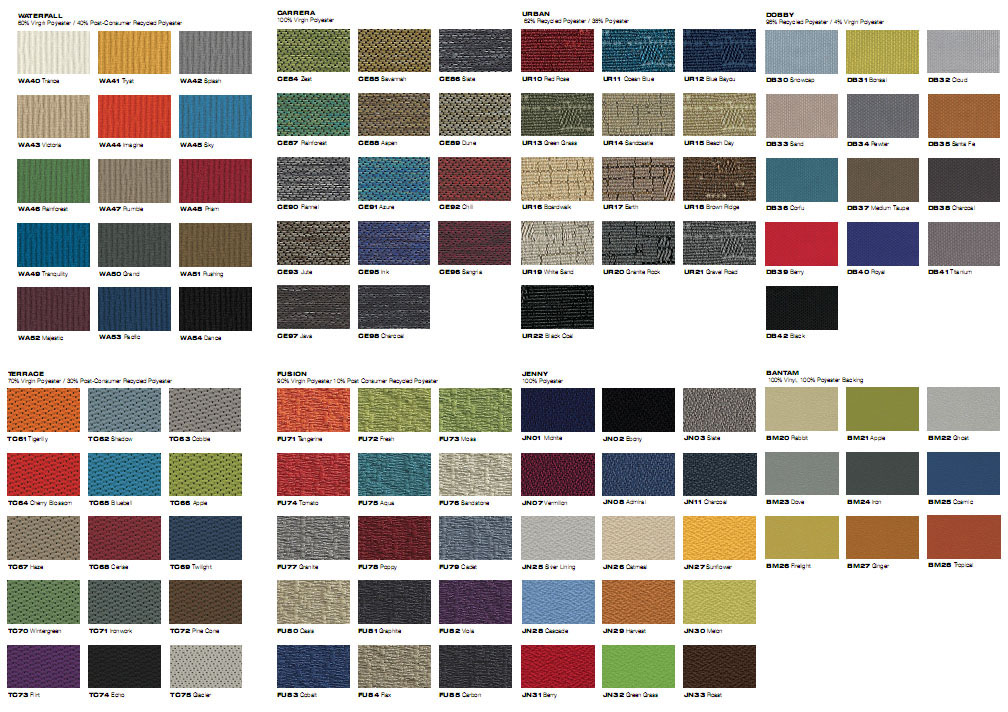 Offices To Go™ Seating Fabric Options
