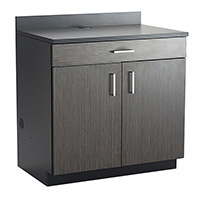 Safco 1701 Modular 2 Door/1 Drawer Base Cabinet