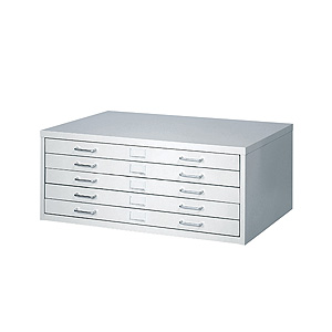 Safco Facil™ 5 Drawer Steel Flat Files, 4969LG