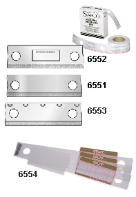 Safco MasterFile 2 Accessories, 6551, 6552, 6553, 6554